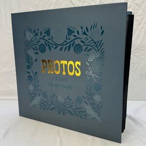 Photos I Found On My Phone, 50 page album w/ funny captions, Hardcover, Gift